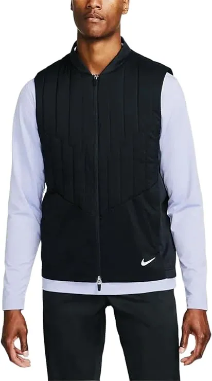 Nike Therma-FIT Repel Men&#x27;s Full-Zip Down Golf Vest, Color Light Menta