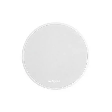 Polk Audio 70-RT 3-Way In-Ceiling Speaker (2.5” Driver, 7” Sub) - The Vanishing Series | Power Port | Paintable Grille | Dual Band-Pass Bass Ports White, White