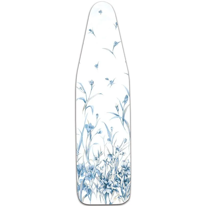 Household Essentials Ultra Ironing Board Cover, Multicolor Iris Floral Pattern