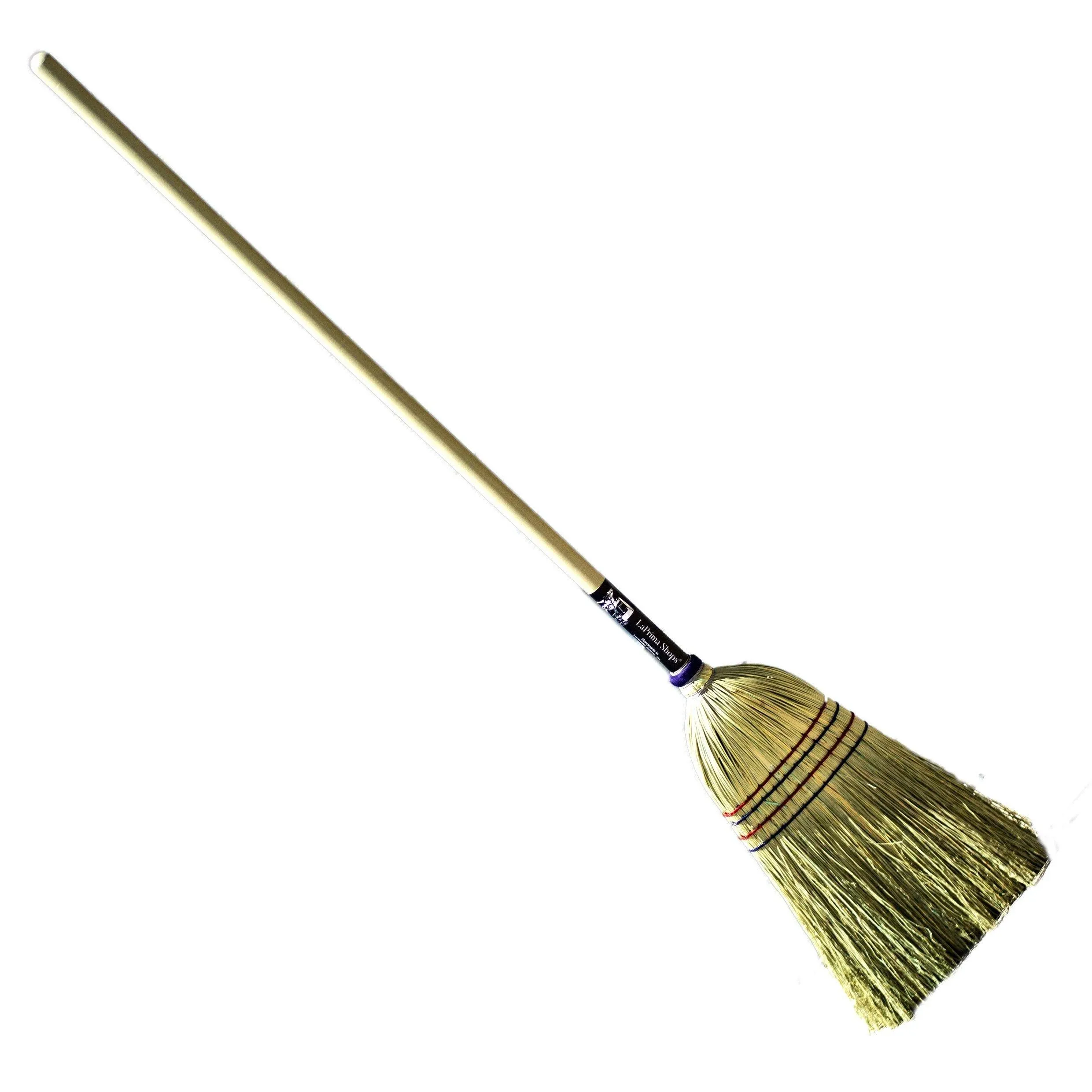 Authentic Hand Made All Broomcorn Broom (54-Inch / Medium)