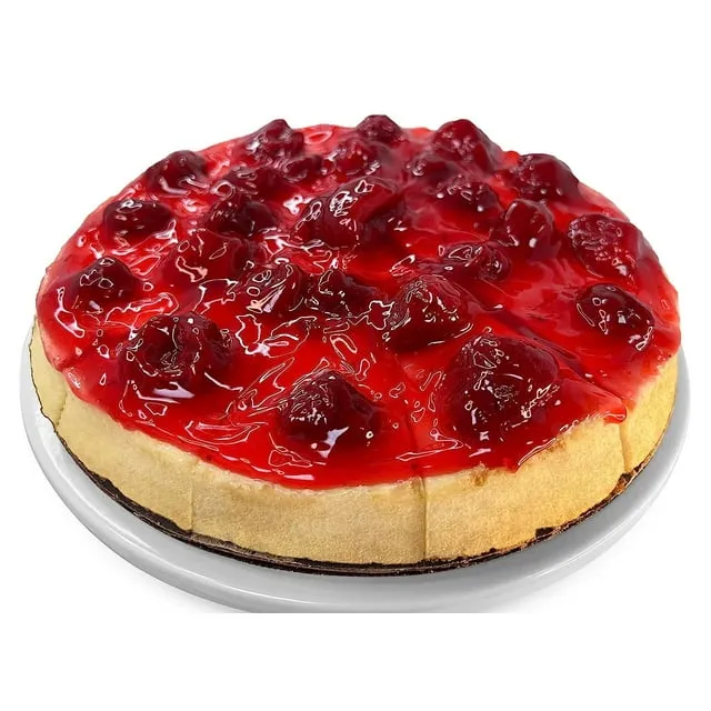 Andy Anand Deliciously Freshly Baked Sugar-Free Strawberry Cheesecake - The Best Classic Taste - 3.4 Lbs