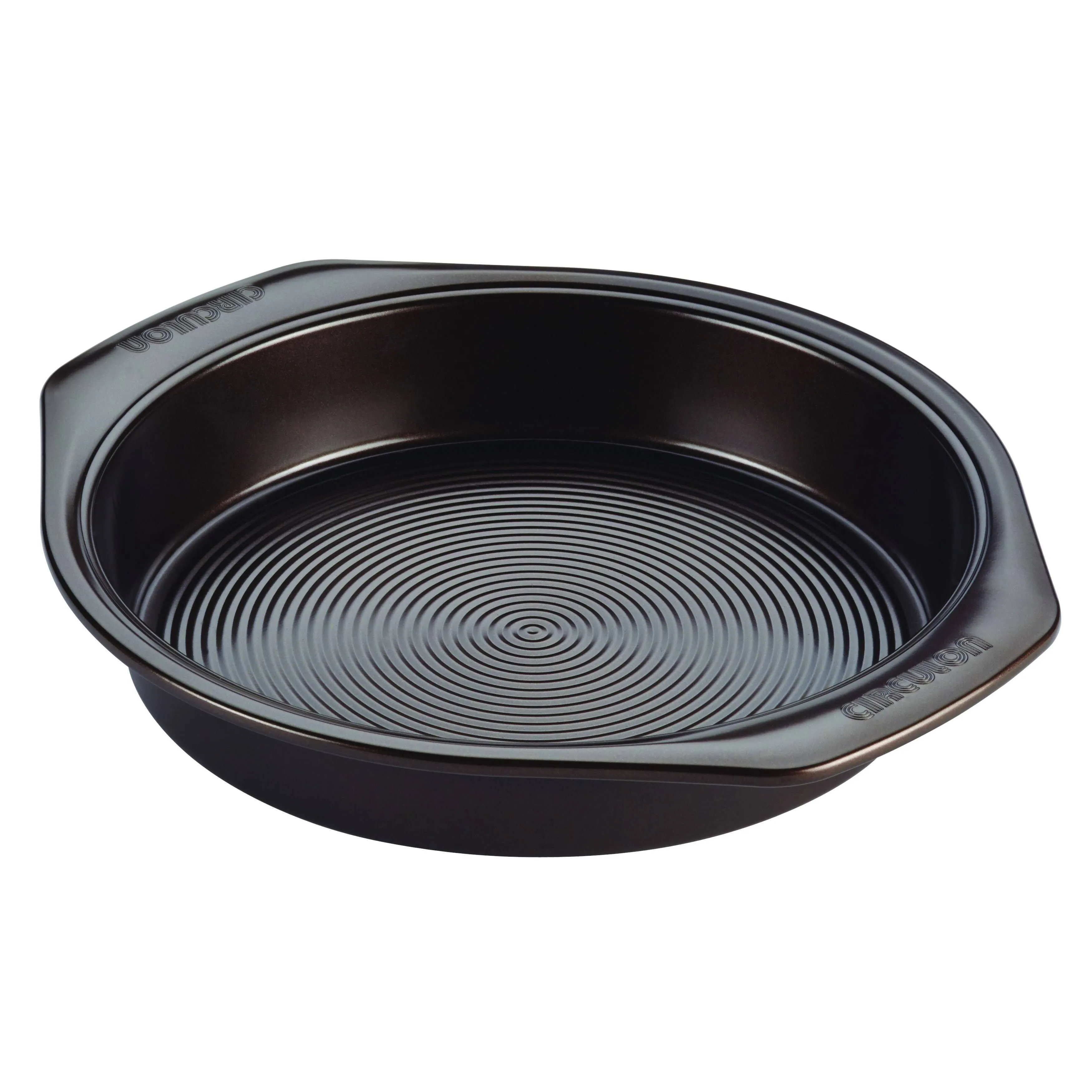 Circulon Bakeware Nonstick Round Cake Pan, 9-Inch, Chocolate Brown