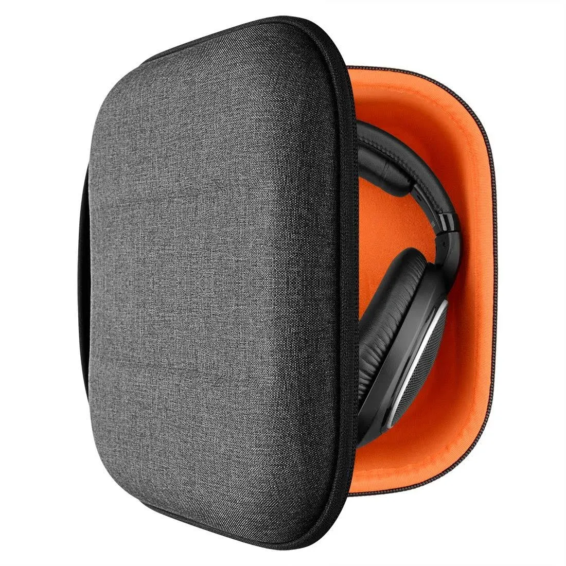 Funda para auriculares Sennheiser HD598, HD558, HD518, HD595, HD555, HD515, HD650, HD600, Sony v700dj, 7509hd, 7506, Negro