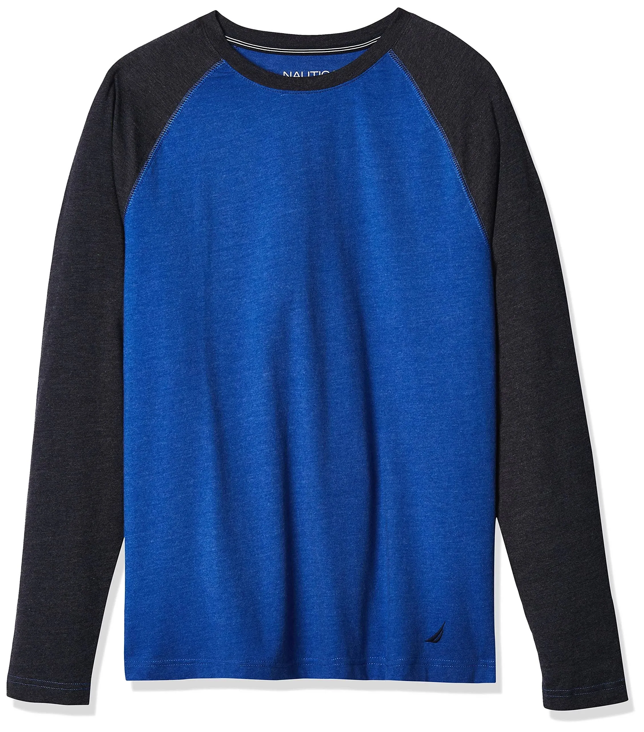 Nautica Men&#039;s Long Sleeve Crew Neck Soft Sleep Tee