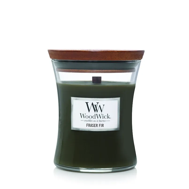 WoodWick Fraser Fir - Medium Hourglass Candle