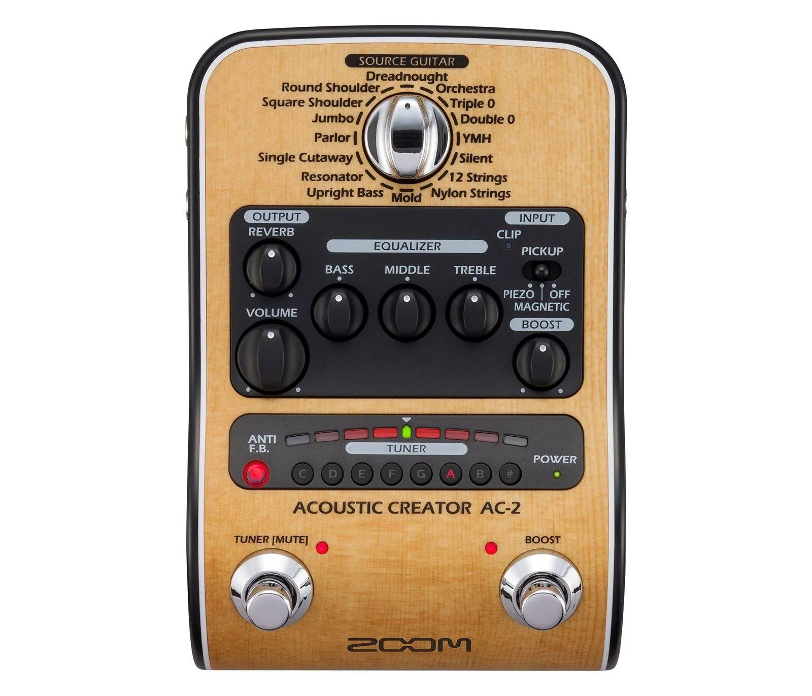 Zoom AC-2 Acoustic Creator Pedal