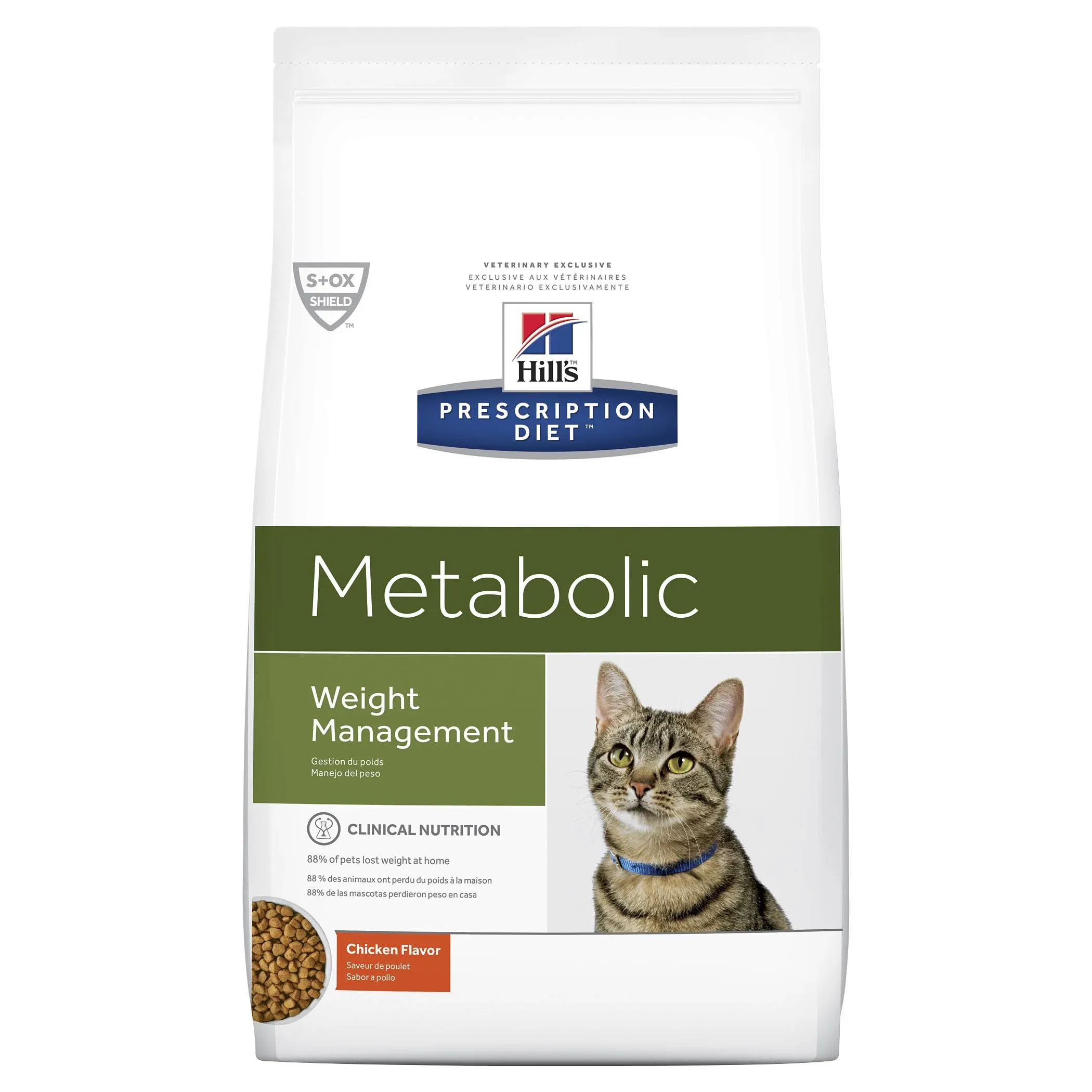 Hill's Prescription Diet Feline Metabolic Advanced Weight Solution Cat Food - 8.5 ...