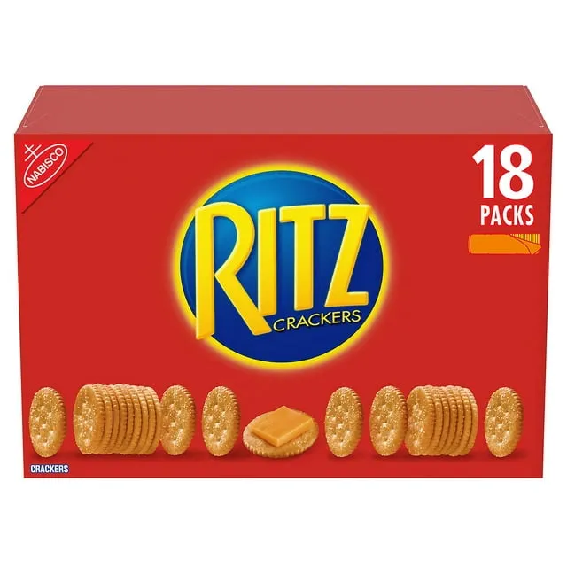 Product Of Nabisco Ritz Crackers, 61.6 Oz. 18 Pk.