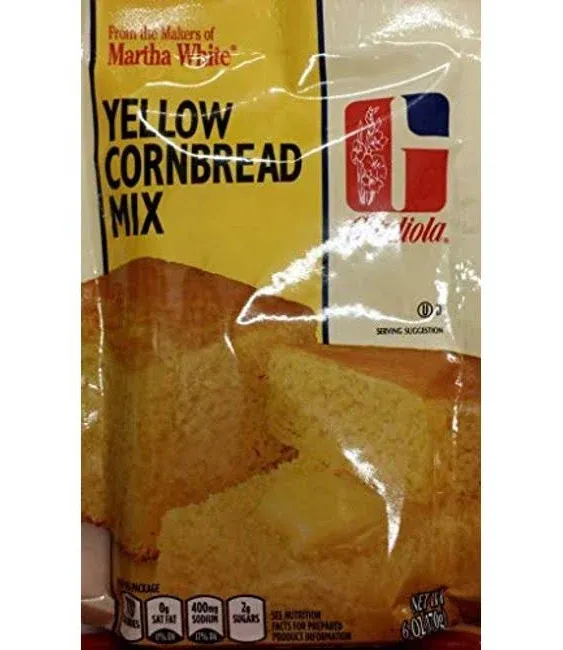 Gladiola Martha White Yellow Cornbread Mix 6 Oz (Pack of 6)