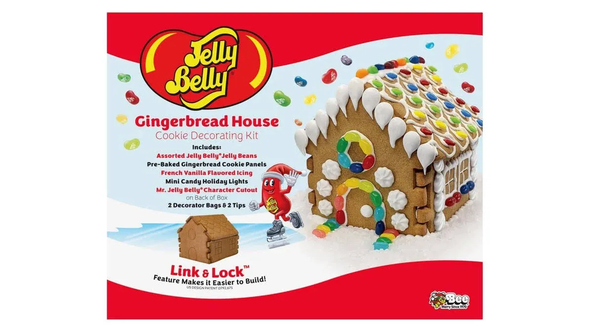 Jelly Belly Ready to Build Gingerbread House Kit. 26 oz