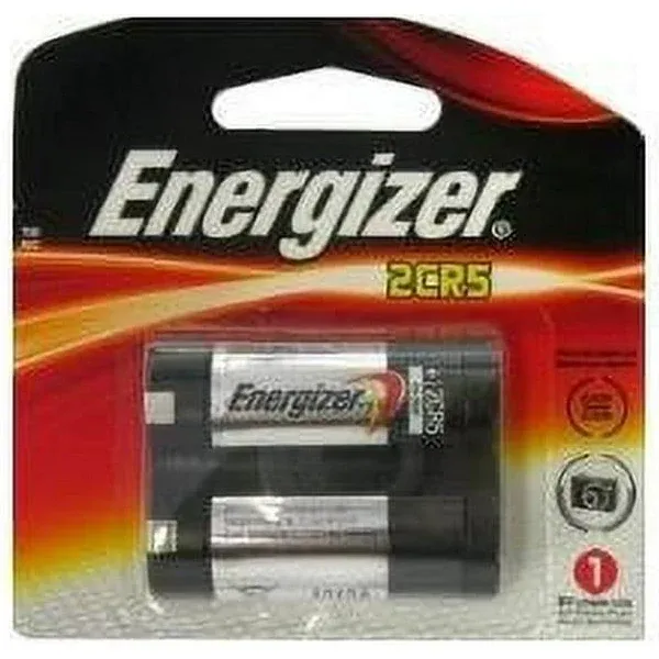 Energizer EL2CR5 6V Volt Lithium Battery Carded 2020" Date (Pack of 1)