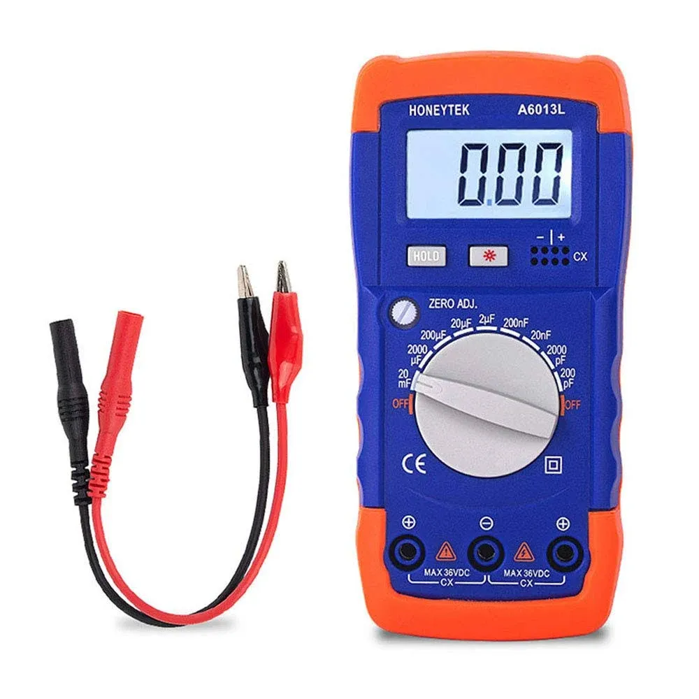 Honeytek A6013L Capacitance Meter Capacitor Electronic Measuring Capacitance ...