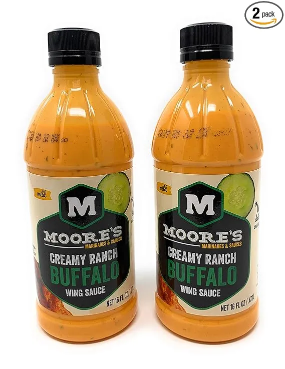 Moore Sauce Buffalo Wing Ranch, Pack of 2