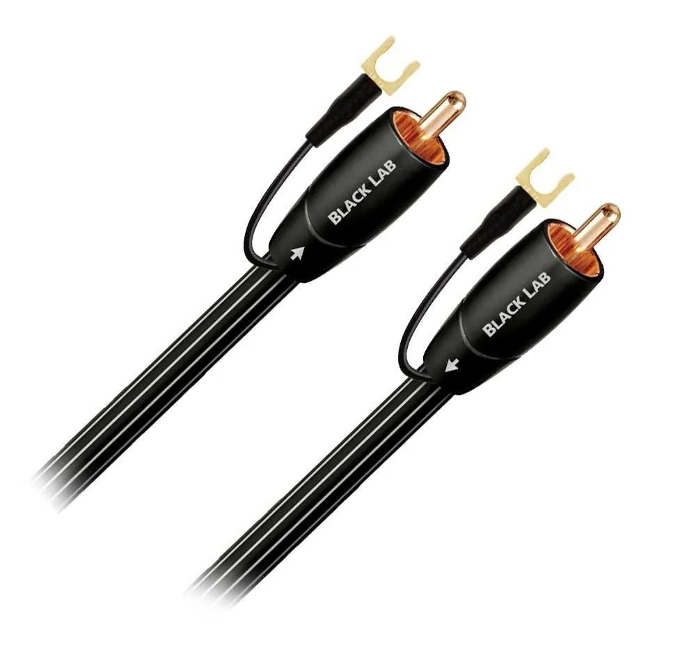 AudioQuest Black Lab 3m (9.84 ft) RCA Male to RCA Male Subwoofer Cable - Each