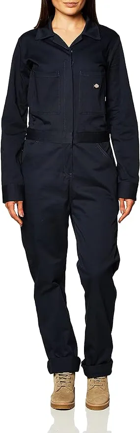 Dickies womens Long Sleeve Cotton Twill Coverall