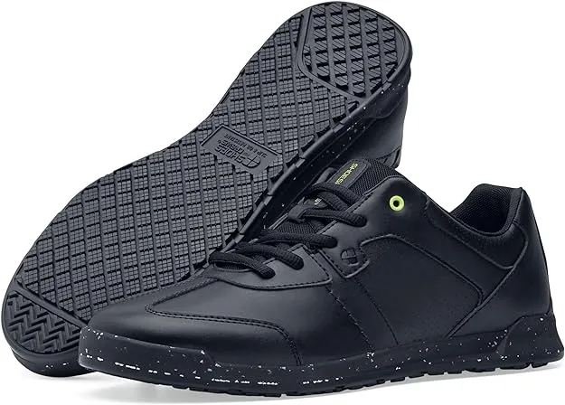 Shoes for Crews Men's Freestyle II Non Slip Work Shoes - Work & Safety Footwear, Food Service Work Sneakers, Lace-Up Breathable Work Shoes for Men