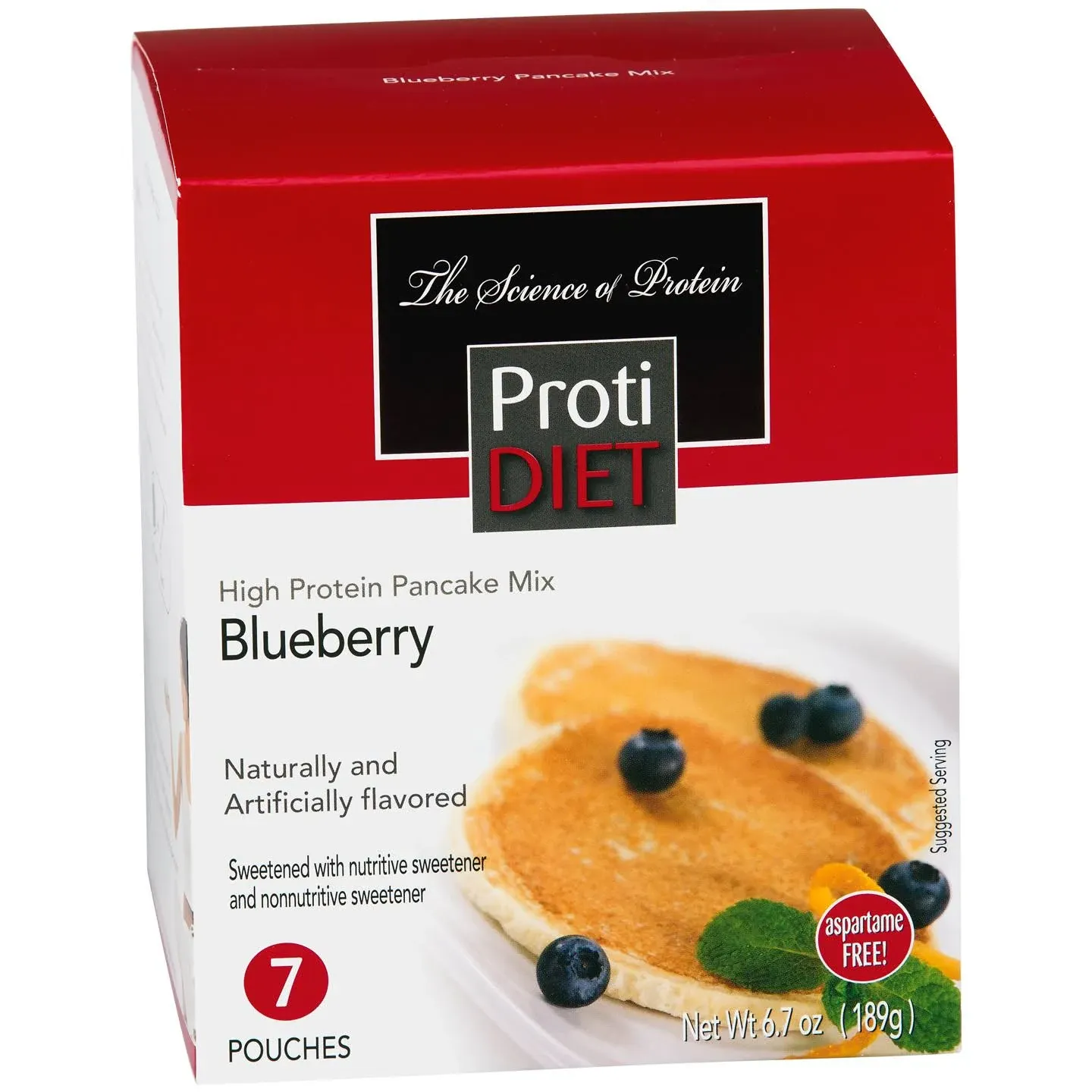 Proti Diet Blueberry Pancakes