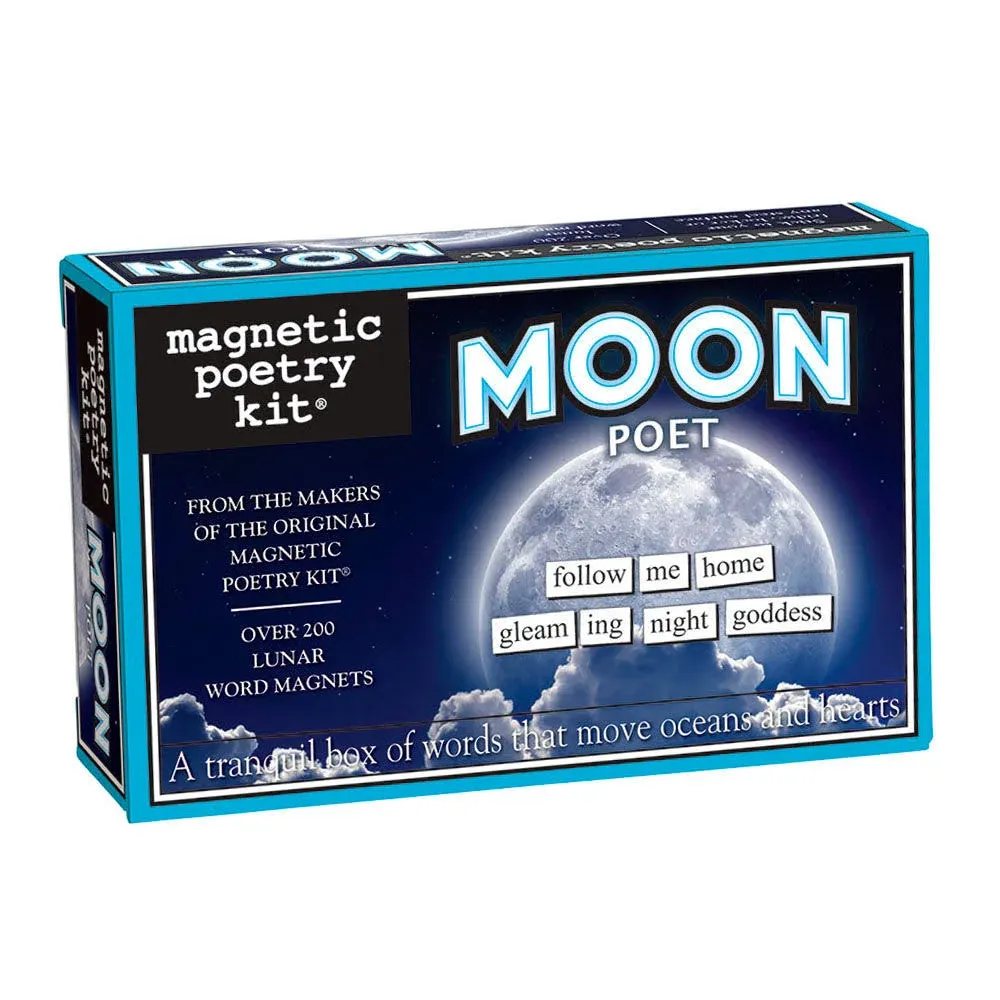 Magnetic Poetry Kit: Moon Edition