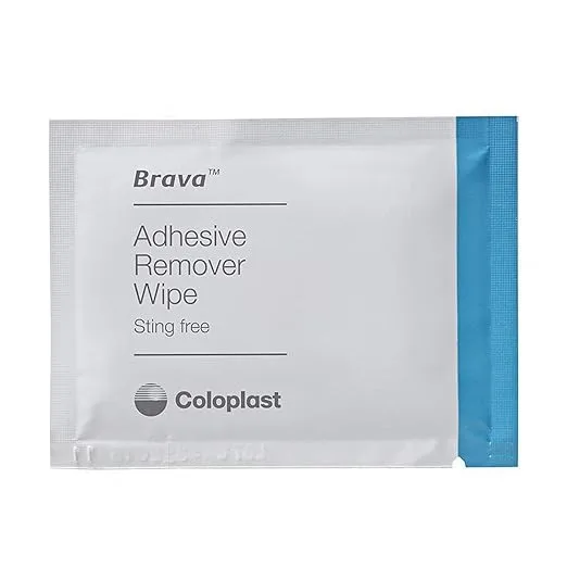 Brava Adhesive Remover Wipes [ADH REMOVER WIPE NO STING] (BX-30)