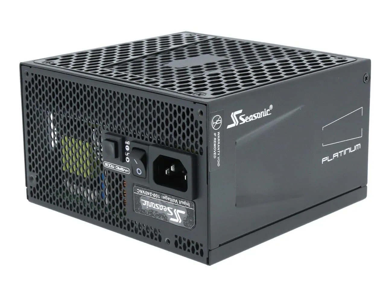 Seasonic PRIME PX-750, 750W 80+ Platinum, ATX Form Factor, Full Modular, Low Noise, Premium Japanese Capacitor, 12 Year Warranty, Nvidia RTX 30/40 Super, AMD GPU Compatible, Ref# SSR-750PD2