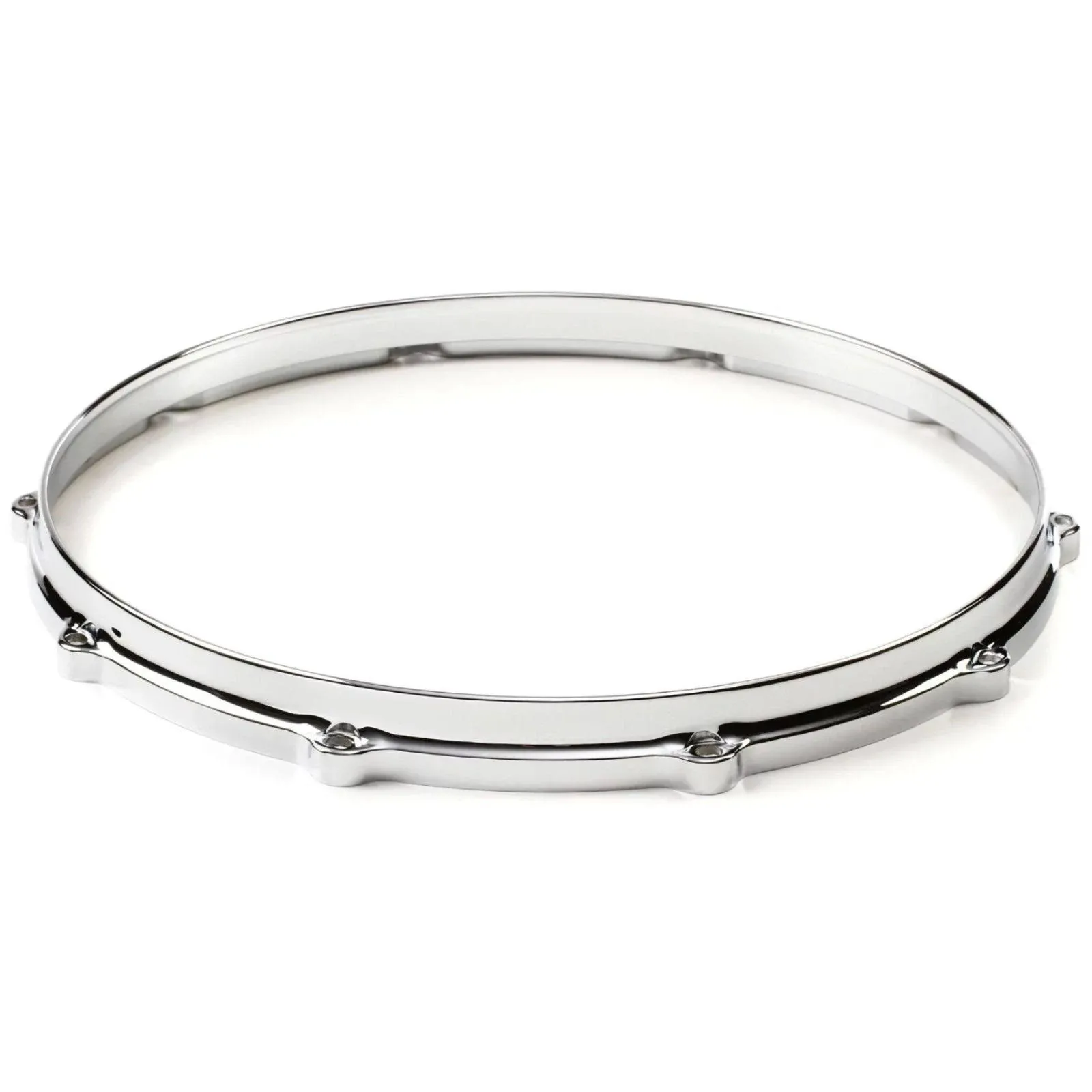 Ludwig L1410BC 14" Chrome Die Cast 10-Lug Snare Drum Hoop, Batter Side