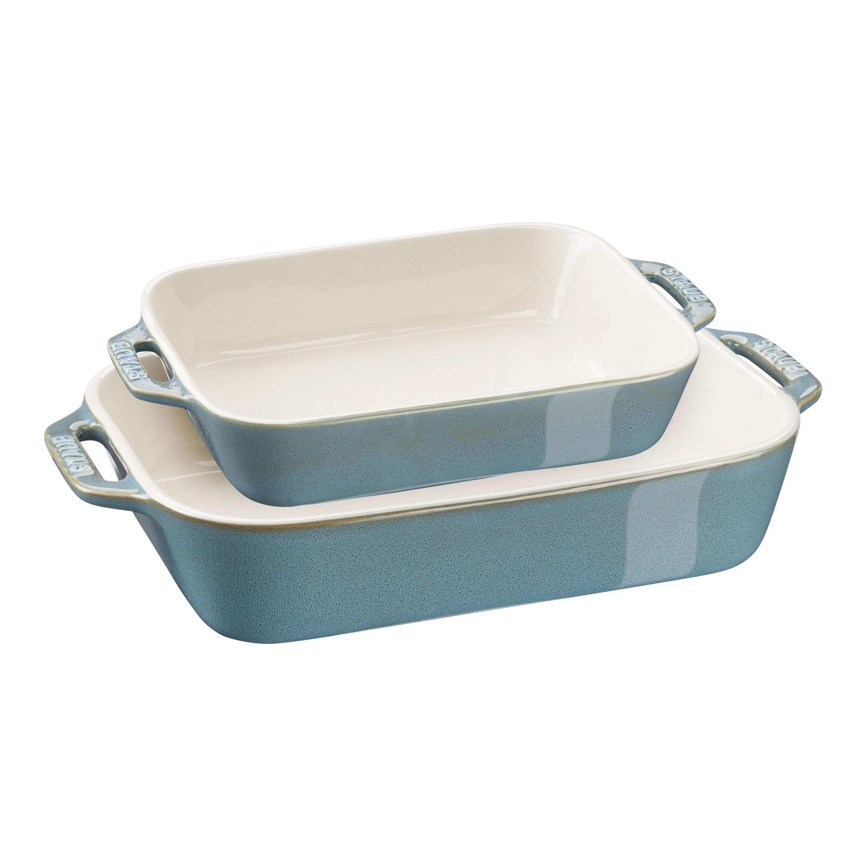 Staub Ceramic Rectangular Baking Dish 2-Piece Set