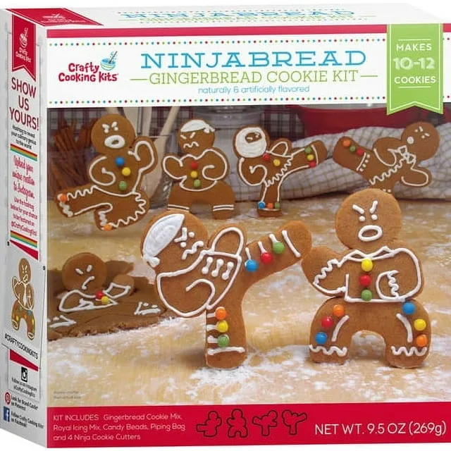 Brand Castle Ninja Bread Gingerbread Cookie Kit