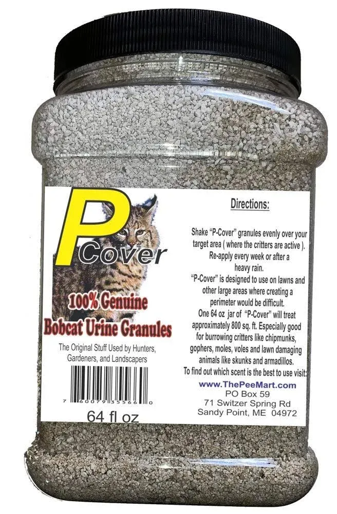 Bobcat P-Cover Concentrated Bobcat Urine Granules Big 64 fl oz Size!