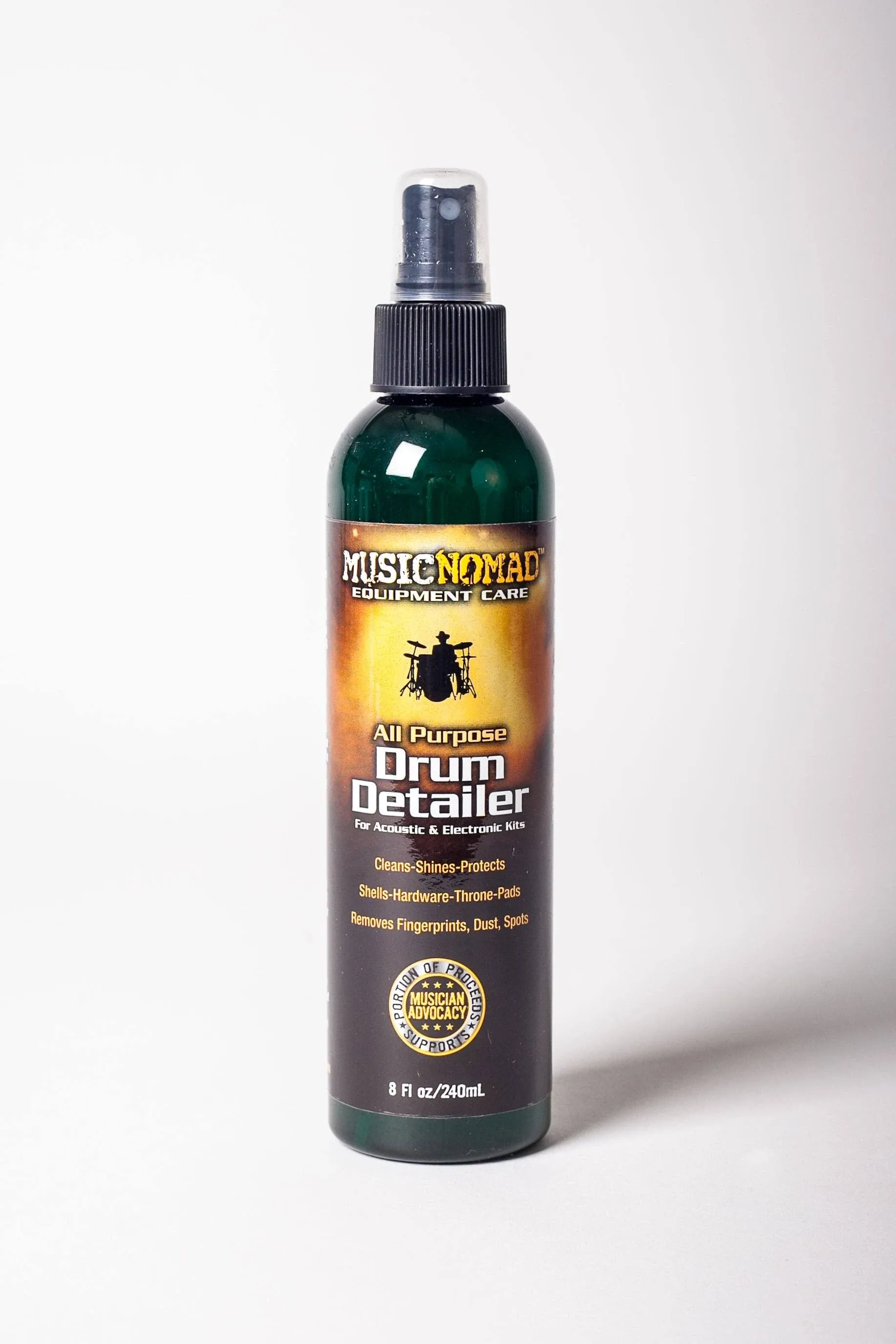 MusicNomad Premium Drum Detailer and Polish, 8 oz (MN110)