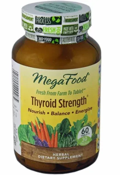 Megafood Thyroid Strength 60 Tablets