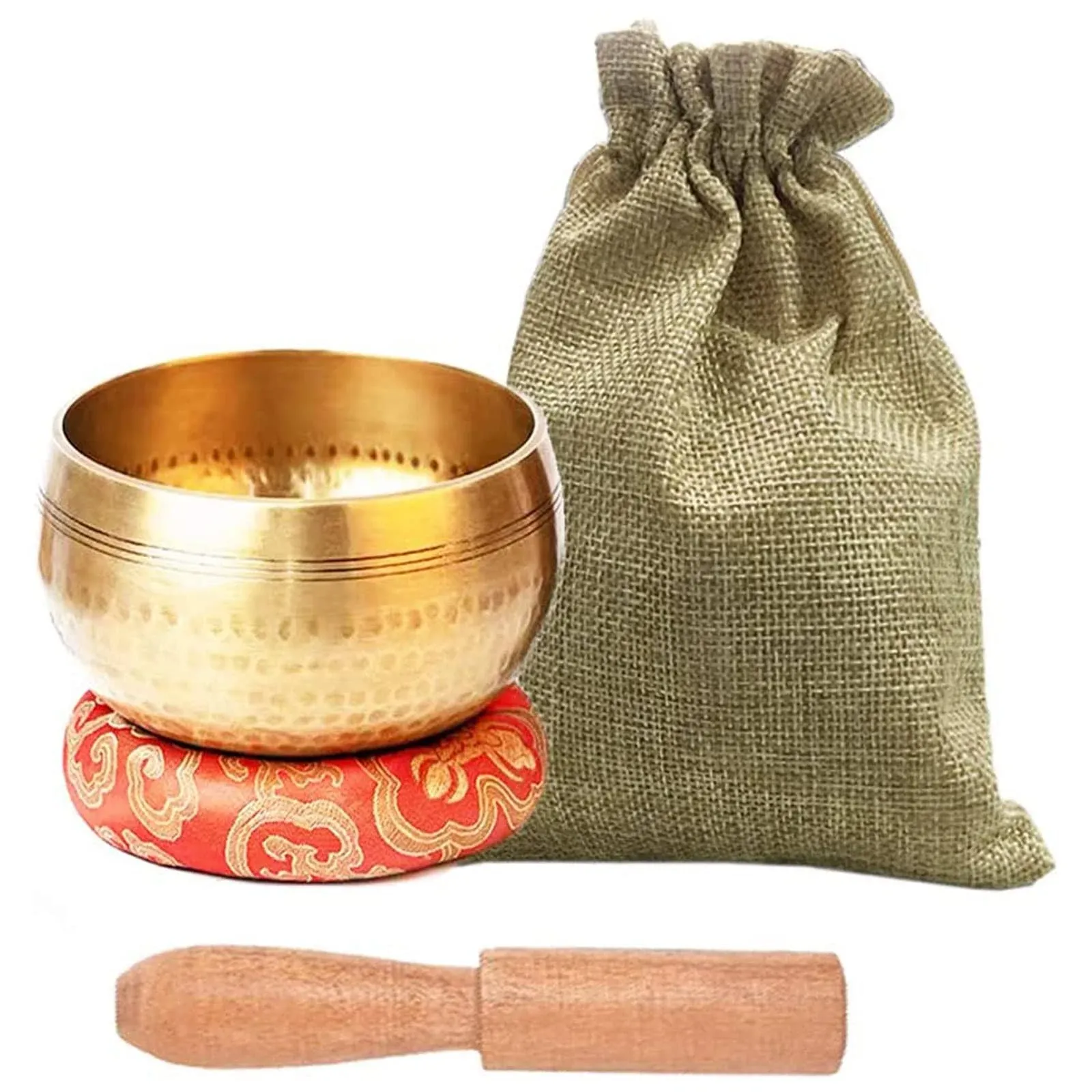 Tibetan Singing Bowls Set, Meditation Bowl for Healing and Mindfulness ...