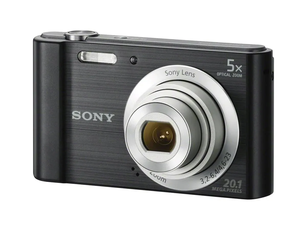 Sony CyberShot DSC-W800 20.1 MP 5x Optical Zoom Digital Camera Silver Battery