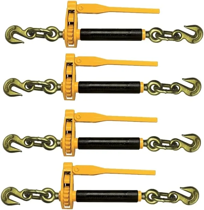 Mytee Products (4 Pack) 5/16-3/8 Peerless QuikBinder Tow Chain Ratchet Binder H5125-0658