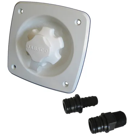 Water Pressure Regulator - Flush Mount - White