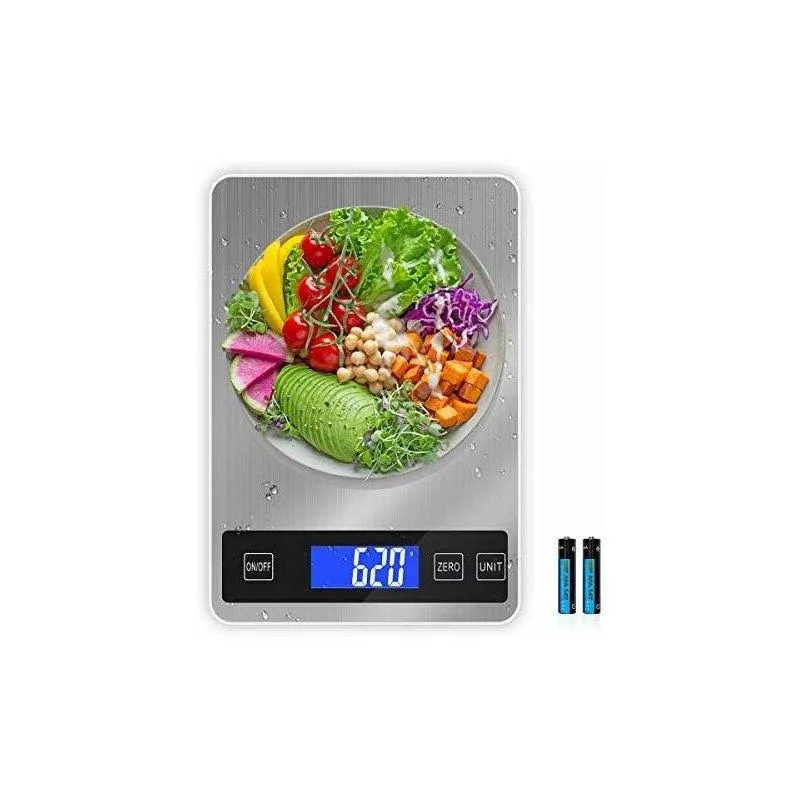 Digital Kitchen Scale,  22Lbs 5 Units Food Scale Weight Grams and Ounces