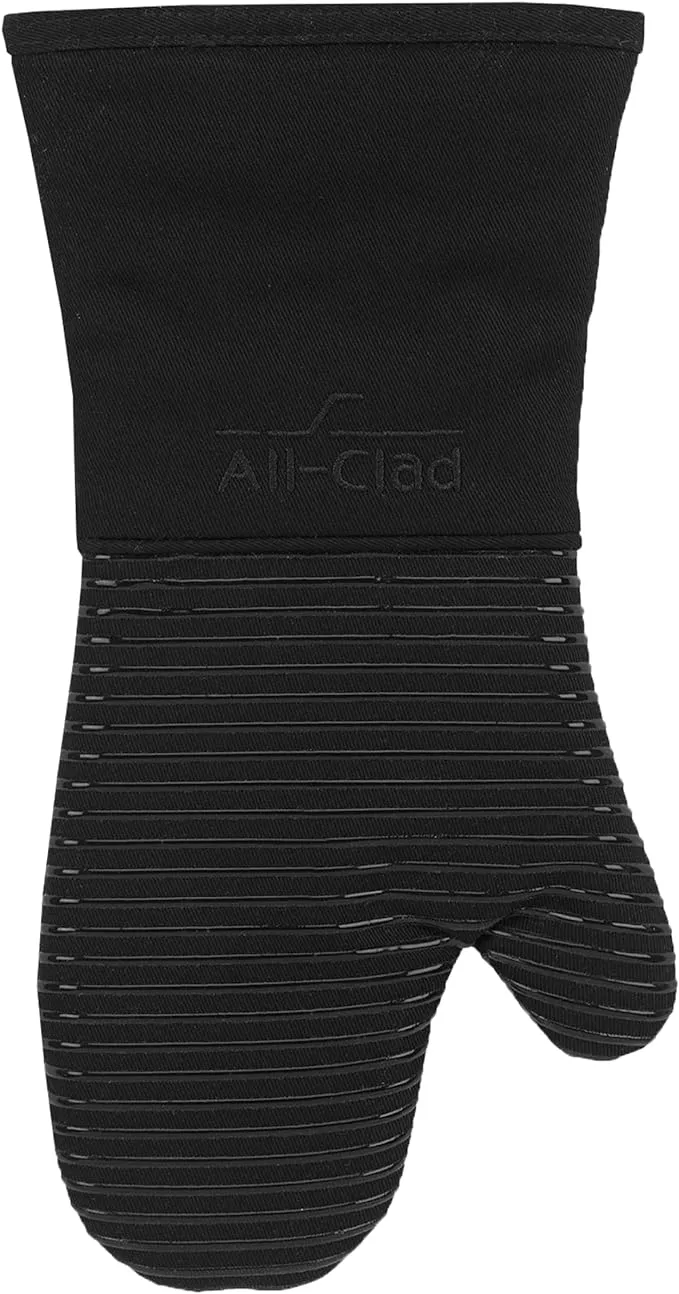 All-Clad Black Silicone Oven Mitt