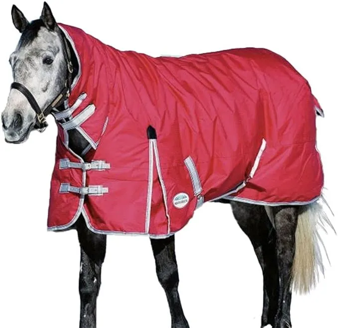 Weatherbeeta ComFiTec Classic Heavyweight 300g Combo Neck Turnout Rug Red