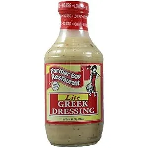 Farmer Boy Dressing, Greek, Lite - 1 pt