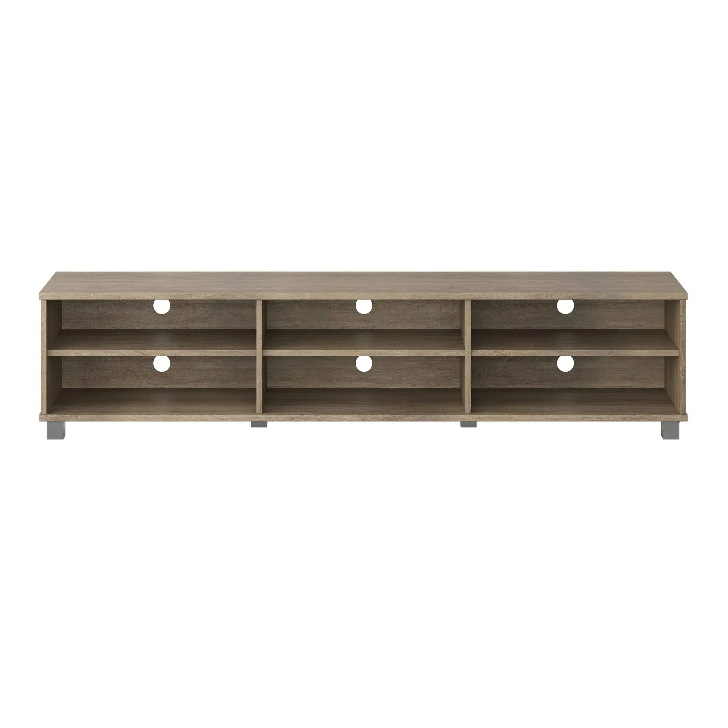 Hollywood TV Stand for TVs Up to 85" Wood Grain Gray - CorLiving