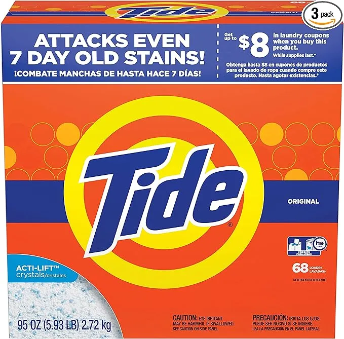 Tide Laundry Detergent Powder