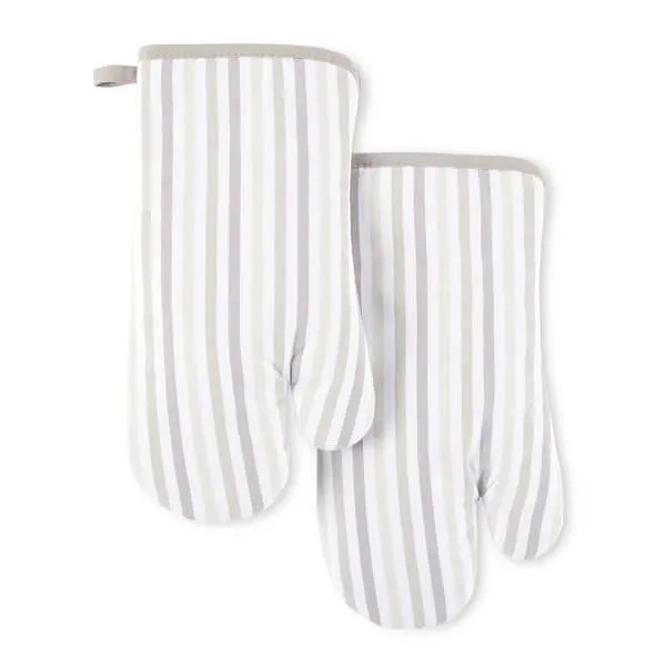 Martha Stewart Daisy Stripe Oven Mitt Set 2-Pack - 7"x13" - Bed Bath & Beyond - 37212196