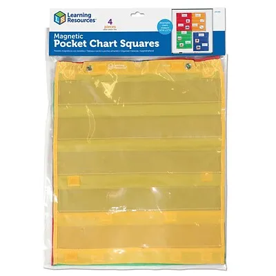 Magnetic Pocket Chart Squares Learning Resources