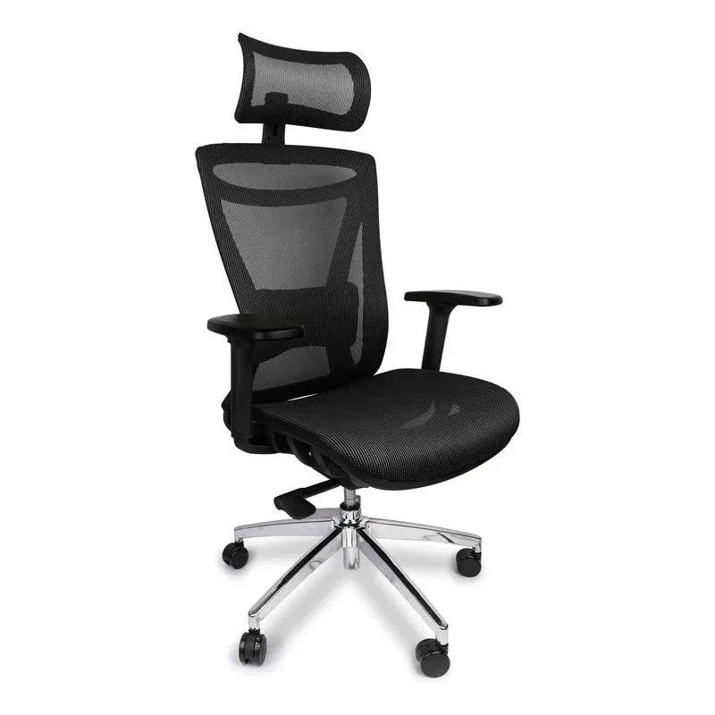 Ergonomic Office Chair - Elastic Mesh Computer Desk Chair with Wheels,3D Armrest