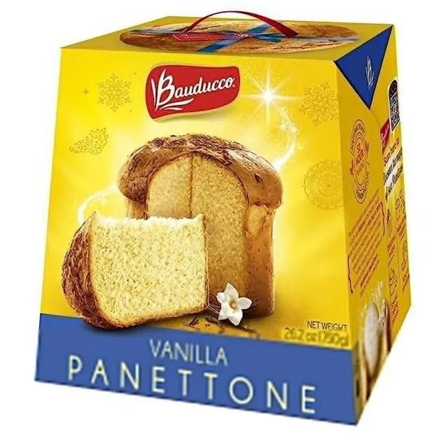 Bauducco Panettone Vanilla, Moist & Fresh, Traditional Italian Recipe, Holiday ...