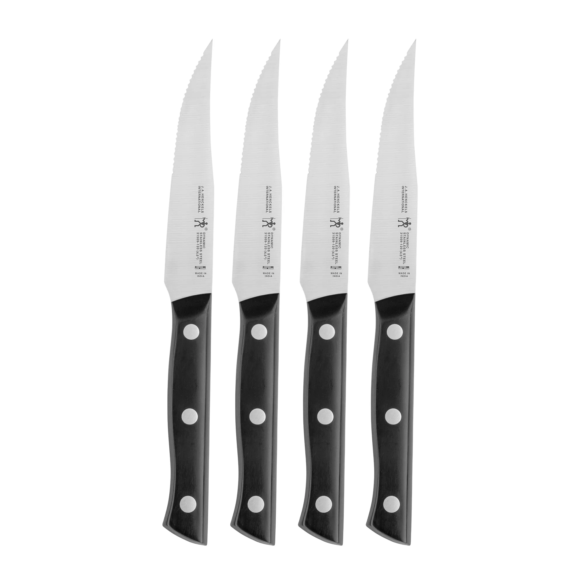 Henckels Dynamic 4-pc Steak Knife Set - Stainless Steel