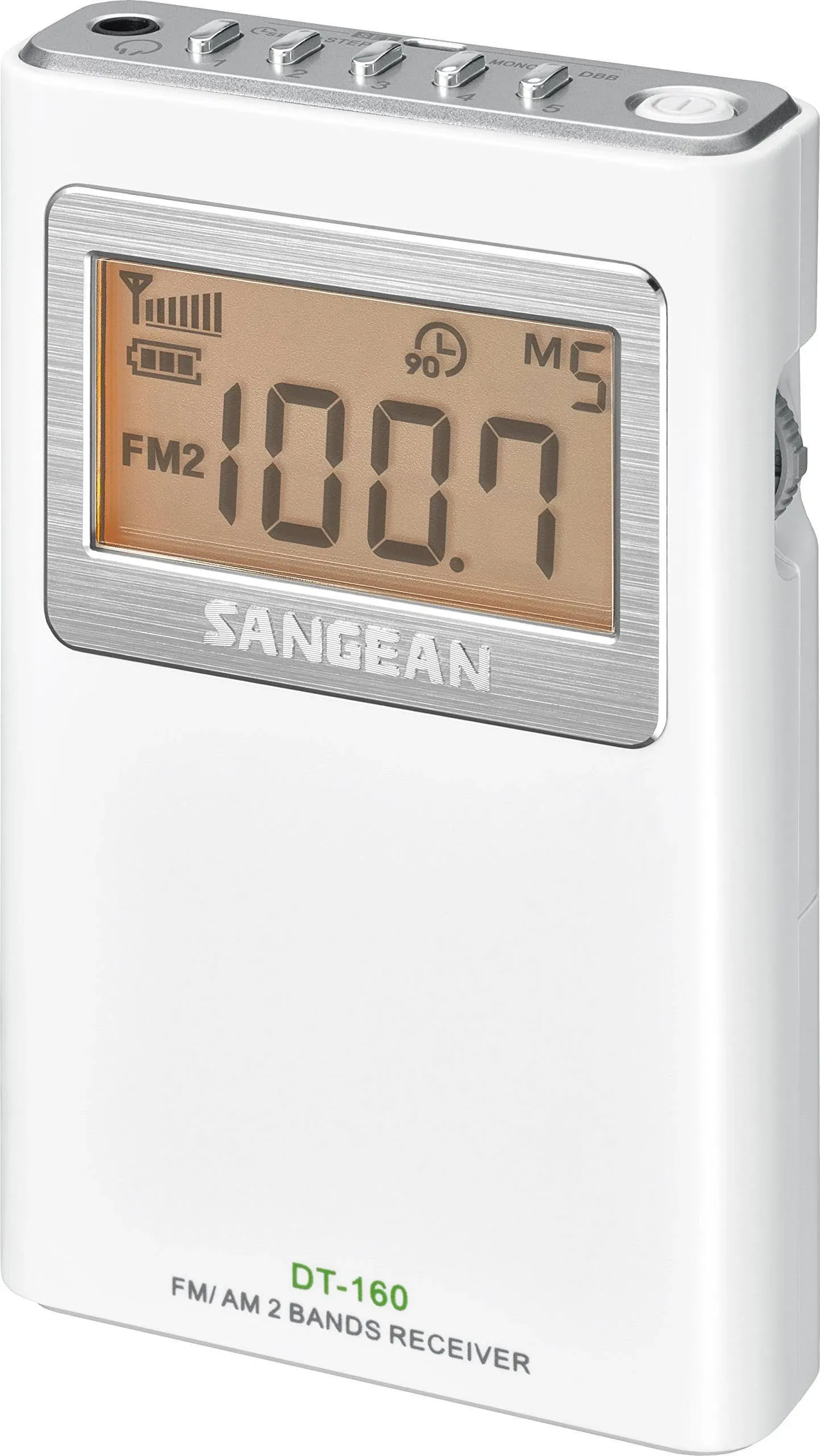 Sangean AM/FM Pocket Radio (DT-160)