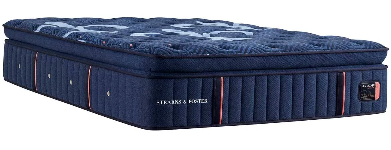 Stearns & Foster Lux Estate Firm Euro Pillow Top Mattress King