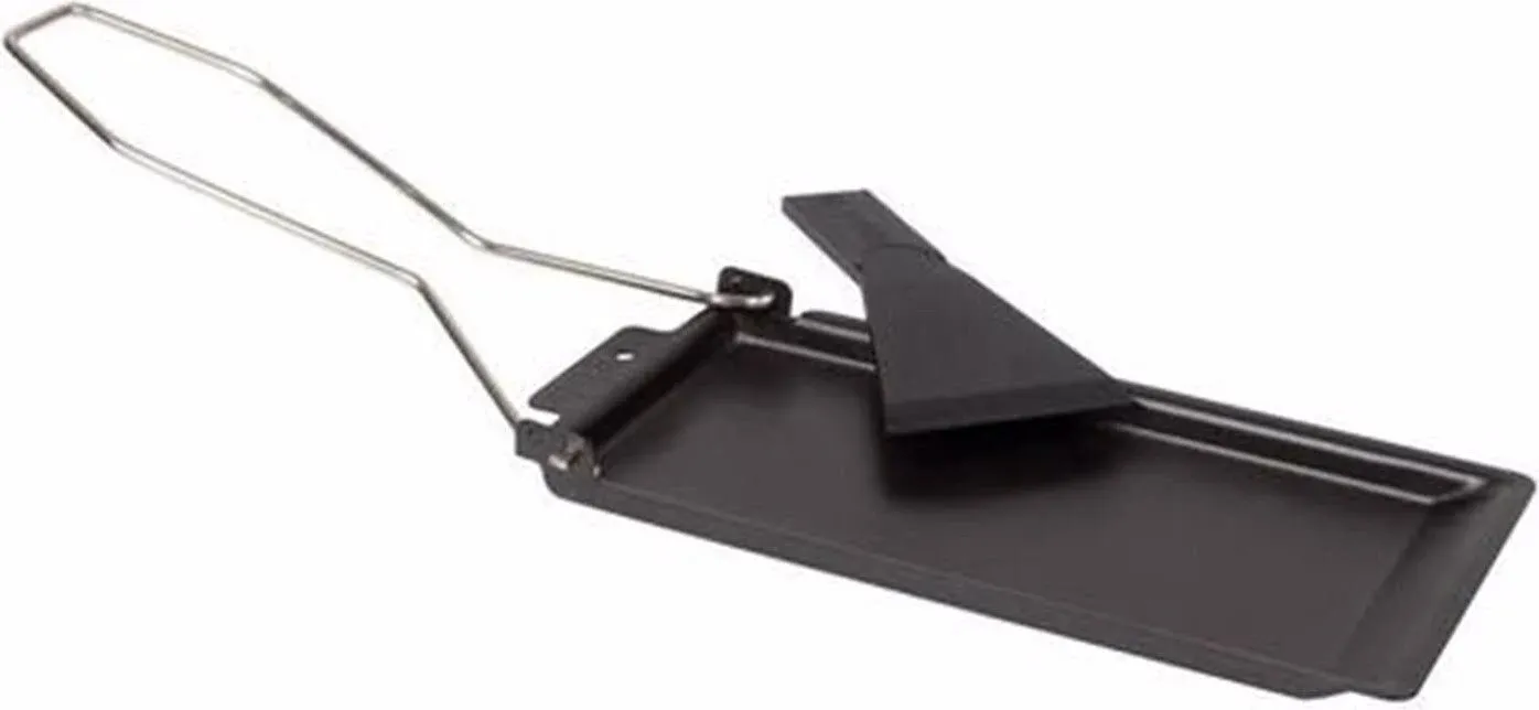 Boska Stainless Steel Cheese Barbeclette - Raclette Pan with Black