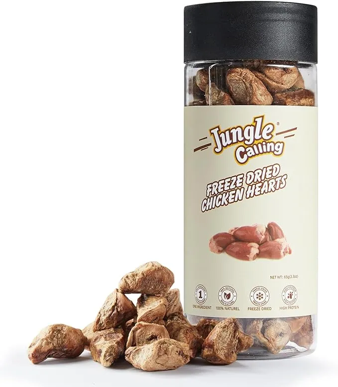 Jungle Calling Freeze Dried Cat Treats and Dog Snacks