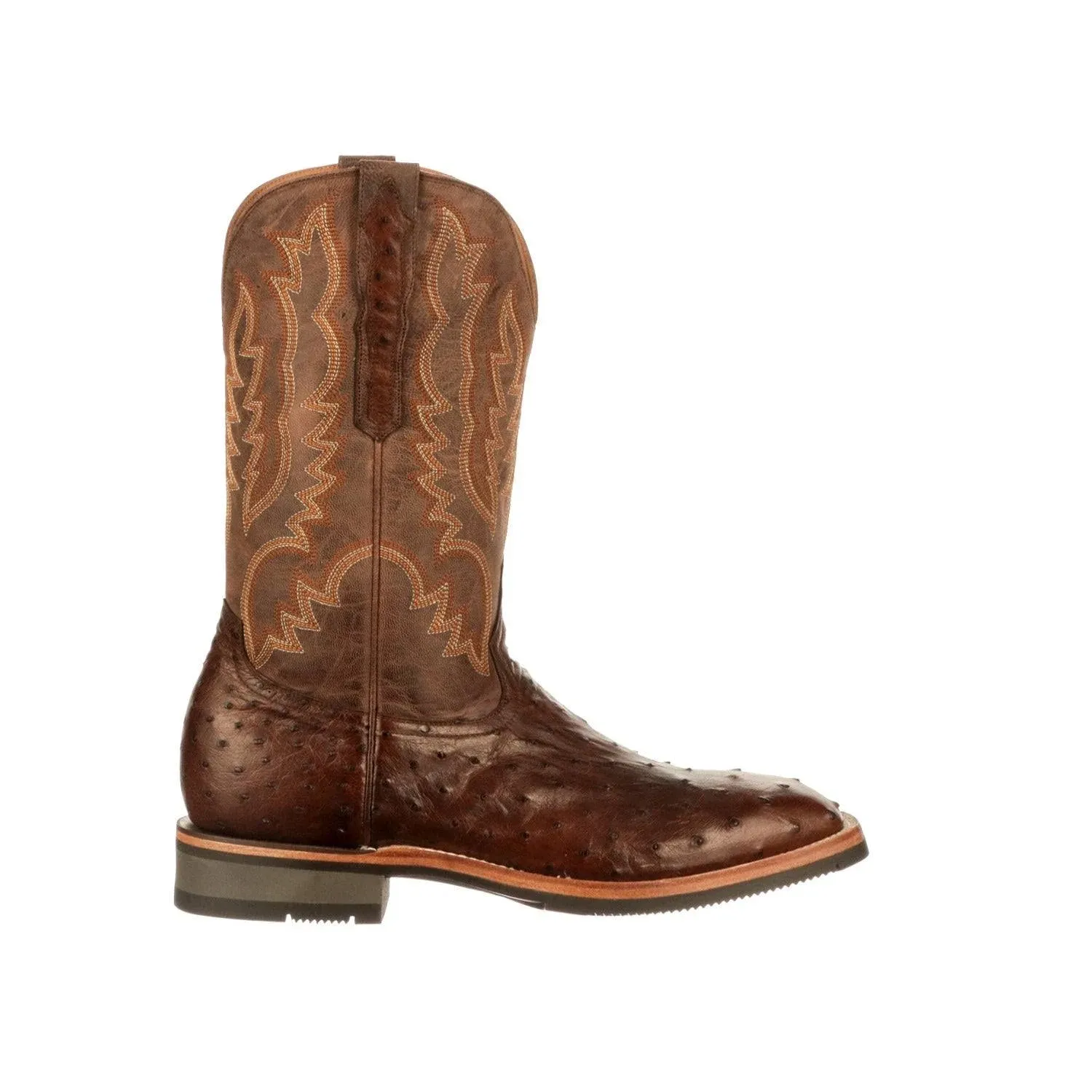 Lucchese Men's Rowdy Ostrich Western Boots